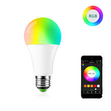 20 Modes Dimmable E27 RGB LED Smart Bulb 15W Bluetooth Magic Lamp RGBW RGBWW Smart Lamp E27 Music Control Apply to IOS /Android 2024 - buy cheap