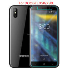 9H Ultra-thin Front Mobile Phone LCD Films For Doogee X50 Tempered Glass Screen Protector For Doogee X50 Glass Cover Film 2024 - buy cheap