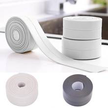 Tira de sellado para baño, cinta adhesiva de PVC impermeable para ducha, fregadero, cocina, pared, R7A6 2024 - compra barato
