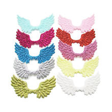20-80Pcs Glitter Angel Wing Patches Appliques DIY Craft Supplies Kids Hair Pin Accessories Gift Packaging Material Ornaments 2024 - buy cheap
