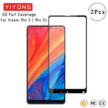 YIYONG 9D Full Cover Glass For Xiaomi Mi Mix 2 S 2S Tempered Glass Xiomi Mix2 s Mix3 Screen Protector For Xiaomi Mi Mix 3 Glass 2024 - buy cheap