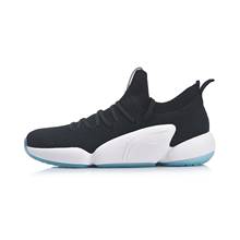 Li Ning Next-zapatos de cultivo de bádminton para hombre, calzado tejido de una pieza, transpirable, con absorción de impacto, AYCP001 SJAS19 2024 - compra barato