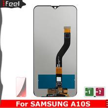 Pantalla táctil LCD con marco para móvil, digitalizador para Samsung galaxy A10s, A107/DS, A107F, A107FD, A107M 2024 - compra barato