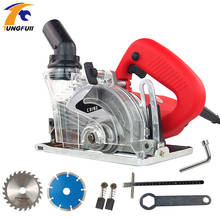 Tungfull Wood Cutting Machine 220V High Power Multi-function Electric Wood Metal Marble Tile Brick Cutter Saw 1800W 125mm 2024 - buy cheap