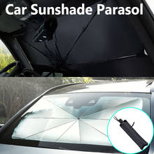Parasol protector para el parabrisas delantero del coche, cubierta para la luna frontal del automóvil, accesorios de protección interiores, para evitar la luz solar 2024 - compra barato