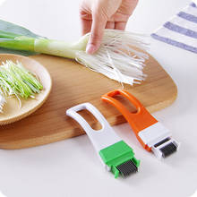 Овощерезка с нарезкой, креативный нож для нарезки зеленого лука/терка для нарезки лука, кухонные инструменты, кухонный инструмент 2024 - купить недорого