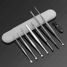 8pcs Ear Pick Cleaning Set Health Care Tool Ear Wax Remover Cleaner Ear Spoon Cleaning Ears Curette Kit 2024 - buy cheap