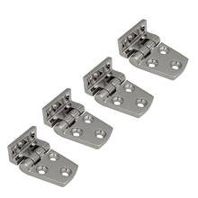 316 Stainless Steel Short Side Right Angels Hinges With 5 Holes 54mm 66mm Marine Sailing Boat Hinge Hardware 2024 - buy cheap