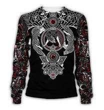 PLstar Cosmos New Fashion Men hoodies 3D Printed Tattoo sweatshirt Apparel Unisex Hoody Norse Viking Arm cosplay streetwear-3 2024 - buy cheap
