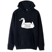 Prison Break Paper Crane There's A Plan To Make All Of This Right Man Boys Hoodie Couple Clothes Autumn Winter Fleece ZIIART 2024 - buy cheap