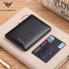 2021 new leather mini wallet men's ultra-thin multifunctional fashion high-quality card holder luxury brand credit card holder 2024 - buy cheap