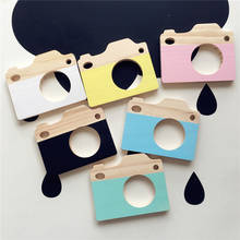 Wooden Camera Toy Mini Toys for Baby Toddlers Nursery Decor Children Kids' Room Decorations Photo Props 2024 - buy cheap