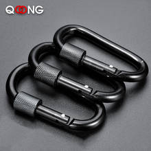 10Pcs Clip Outdoor Buckle Keychain Screw Hang Quickdraw Carabiner Climb Camp Survive Hike D Ring Snap Hook Clasp Key Chain Ring 2024 - buy cheap