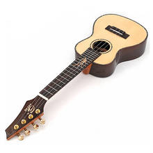 High-grade 23/26 inch Ukulele AAAA select Ingman solid Wood spruce Top Ukelele Back Rosewood Mini Hawaii Guitar Gloss Finish 2024 - buy cheap