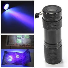 Mini 9 LED Ultra Purple UV Blacklight Black Red Portable Flashlight Torch Light Lamp Hunting Camping Lamp 2024 - buy cheap
