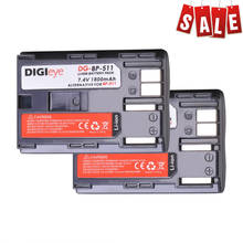 BP-511 BP-511A Battery 2 Pack Li-ion batery for Canon G6 G5 G3 G2 G1 300D 50D 40D 30D 20D 5D 2024 - buy cheap