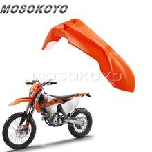 Guarda-lamas laranja para motocross de motocicleta, proteção frontal para xc exc 10sx sxf 125 150 250 300 450 500-2013 enduro dirt bike 2024 - compre barato