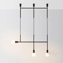 Modern Led Chandelier Lighting Long Line Lustre Art Deco Chandeliers Ceiling for Living Room Bedroom Loft Hanging Light Fixtures 2024 - buy cheap