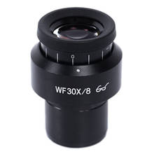 Ocular para microscopio estéreo, lente de Zoom de punto de ojo alto de 30mm de ancho, una pieza 2024 - compra barato