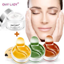 OMY LADY-Parche de colágeno para los ojos, mascarilla facial hidratante de caracol para el cuidado de las ojeras, antiarrugas y Antienvejecimiento, 60 unidades 2024 - compra barato