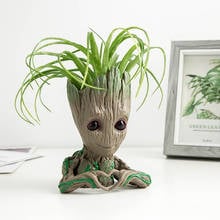 Strongwell Home Supplies Sundries Storage Creative Groot Storage Ornament Miniature Model Figurines Pen Case Flower Pots Crafts 2024 - buy cheap