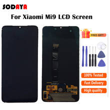 6.39'' AMOLED LCD For xiaomi Mi9 LCD Mi 9 LCD Display Touch ScreenDigitizer Assembly Free Shiping 2024 - buy cheap