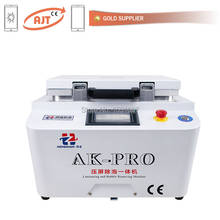 For iphone repair machine AK pro Vacuum laminating machine NO need remove bubble built in air compressor vacuum pump 2024 - buy cheap