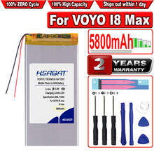 HSABAT-Batería de 5800mAh para VOYO I8 Max, acumulador de 2 cables para Tablet PC 2024 - compra barato