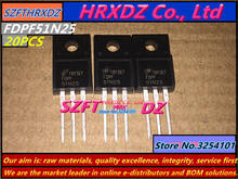 SZFTHRXDZ   100%  new  original   20pcs  FDPF51N25  TO-220F  28A  250V 2024 - buy cheap