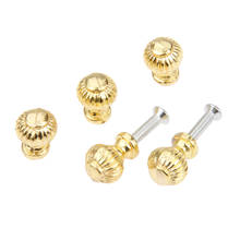 5Pcs Gold Door Knobs Furniture Handles Jewelry Box Drawer Cabinet Cupboard Window Handle Pull Knobs Furniture Hardware 14x19mm 2024 - buy cheap