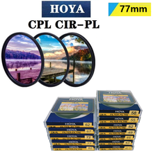 Ультратонкий Круглый поляризационный фильтр HOYA CPL CIR-PL 77 мм, цифровой протектор, подходит для объектива камеры Nikon Canon Sony 2024 - купить недорого
