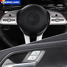 Car Door Unlock Button Cover Trim For Mercedes Benz W167 X167 X247 X253 W177 W247 W205 W213 Steering Wheel Interior Accessories 2024 - buy cheap