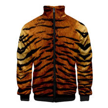 coats animal tiger printing hoodie fashion harajuku cosplay men jacket sweatshirts 2024 - buy cheap