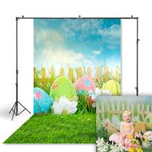 HUAYI Easter Day Photography Backdrop Newborns Baby Child Easter Spring Photo Booth Background Studio Portraits Backdrop W-3822 2024 - buy cheap