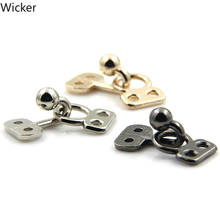 18/25 Mm Metal Clasp Hook Buckle for Bag Overcoat Belt Cardigan Plating Haredware Buckles for Women 5 Pcs Sewing Button Supply 2024 - buy cheap