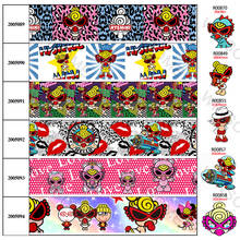 10Yards Japaese Cartoon pattern Printed Grosgrain/Satin Ribbon,30 pcs Planar Resins 2024 - buy cheap