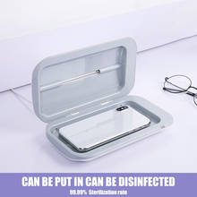 UV Sterilizer Cabinet Portable Phone Disinfectant UV Cleaner Mobile Double Ultraviolet Disinfection Lamp Mini Sterilization Box 2024 - купить недорого