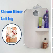 Larger Size More comfortable Anti Fog Free Shaving Shower Mirror High Quality Fogless Washroom Bath Mini Mirror Wall 2024 - buy cheap