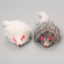 Funny Rabbit Fur False Mouse Pet Cat Toys Mini Funny Playing Toys For Cats Kitten Pet Accessories 2024 - buy cheap