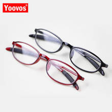 Yoovos 2021 Reading Glasses Frame TR90 Reading Glasses Men/Women Blue Light Eyeglasses Frames Square Lentes De Lectura Hombre 2024 - buy cheap