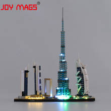 JOY MAGS solo Kit de luz Led para la colección de arquitectura Dubai Skyline 21052, (no incluye el modelo) 2024 - compra barato