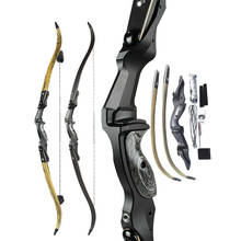 Recurve Bow 61'' American Gordon Limbs Imported Bowstring Hunting Bow Archery Competition  crossbow hunting 2024 - buy cheap