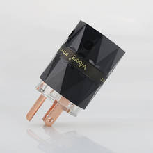Viborg VM503 Pure Copper US AC Power Plug Connector for Audio DIY Power Cable US DIY Power connector 2024 - buy cheap