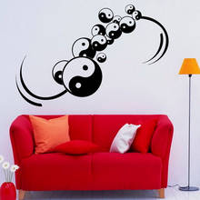 Yin Yang Symbol Wall Stickers Creative Home Decor Living Room Chinese Philosophy Pattern Wall Decals Adhesive 2024 - buy cheap