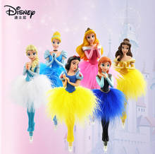 Disney Princess Snow Fashion Anime Action Figures Cartoon Products Stationery Accessories Pen Children Gifts 2024 - buy cheap