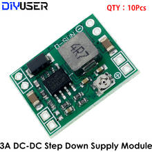 10PCS MP1584EN 3A Ultra-Small Size DC-DC Step Down Supply Module Adjustable power step-down descending output module 2024 - buy cheap