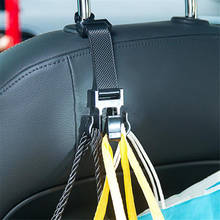 New Arrival 1Pc Car Portable Seat Hanger Purse Bag Holder Hook Headrest Auto Rear Racks Hook 2024 - buy cheap