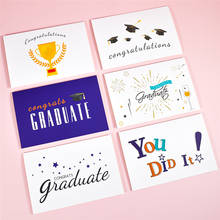 Graduation Cards 6x4 Notes Greeting Cards with Envelopes Blank Inside Postcard 2024 - buy cheap