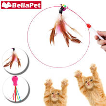 Feather Cat Toy Interactive Kitten Toys for Kids Happynip Toy for Cats Pet Product Cat Toy Fish Cat Accessories 2024 - buy cheap