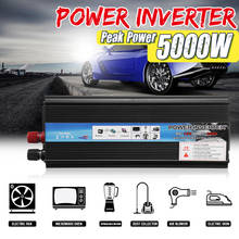 Car Inverter 12V 220V 5000W Modified Sine Wave Peaks Solar Power Inverter Voltage Convertor Transformer 12V/24V DC to 110V/220V 2024 - buy cheap